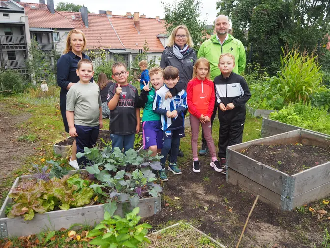 Schulgartenprojekt Bruno.-H.-Bürgelschule