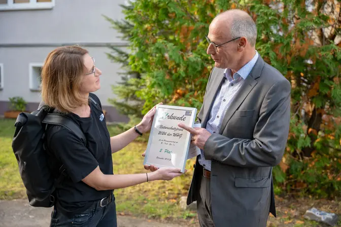 Naturschutzpreis 2024 - 2. Platz Konzeptvorschlag zur Innenhofgestaltung Mietergemeinschaft Robert-Koch-Str. 1a