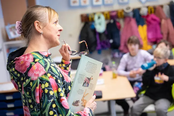 Vorlesetag in der Schule