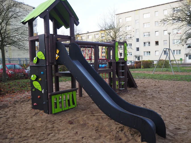 Spielgerät aus Recycling-Kunststoff