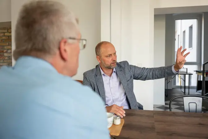 Energieberater KWB im Gespräch