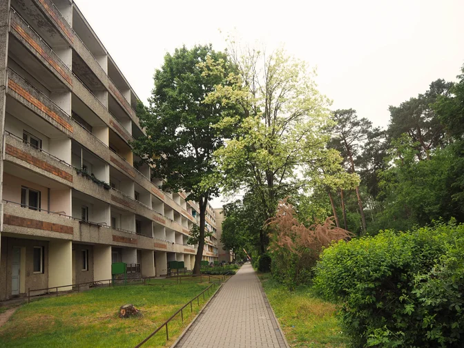 Potsdamer Allee vor Sanierung